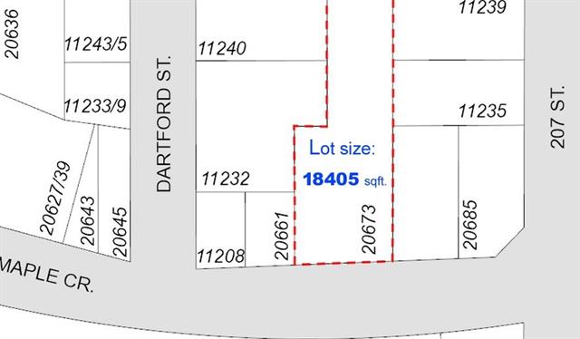 Great Land for single family in maple ridge