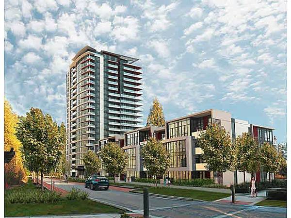 Exclusive Concrete Residences at UBC’s Wesbrook Village with 2br 2ba