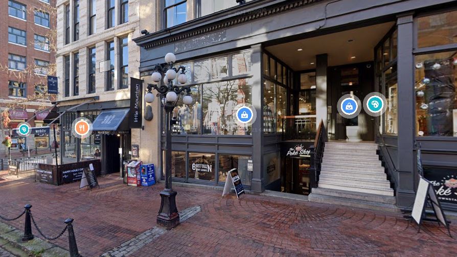 Retail – Located in the Center of Gastown, Opposite Steam Clock