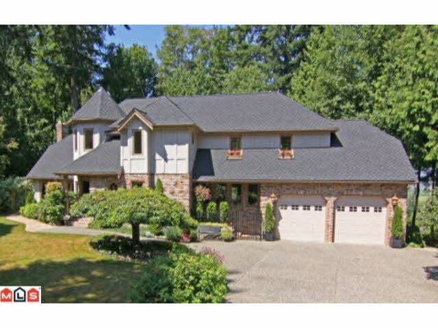Surrey Elegant Gated Estate On Acre With Water Valley and Mount view!