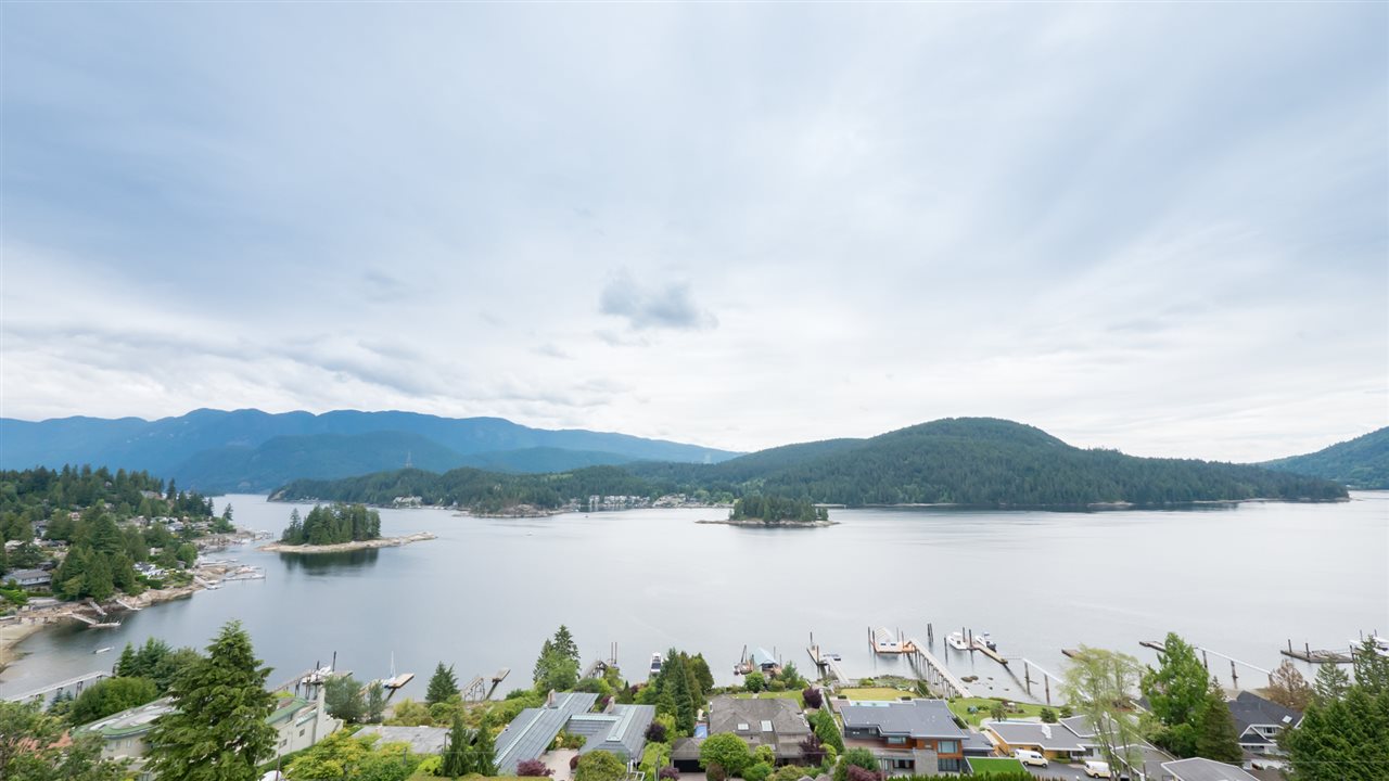 Spectacular Water View Luxurious Home in North Vancouver