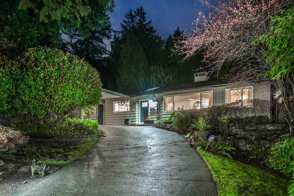 Completely Private and landscaped contemporary home in Eagle Harbour